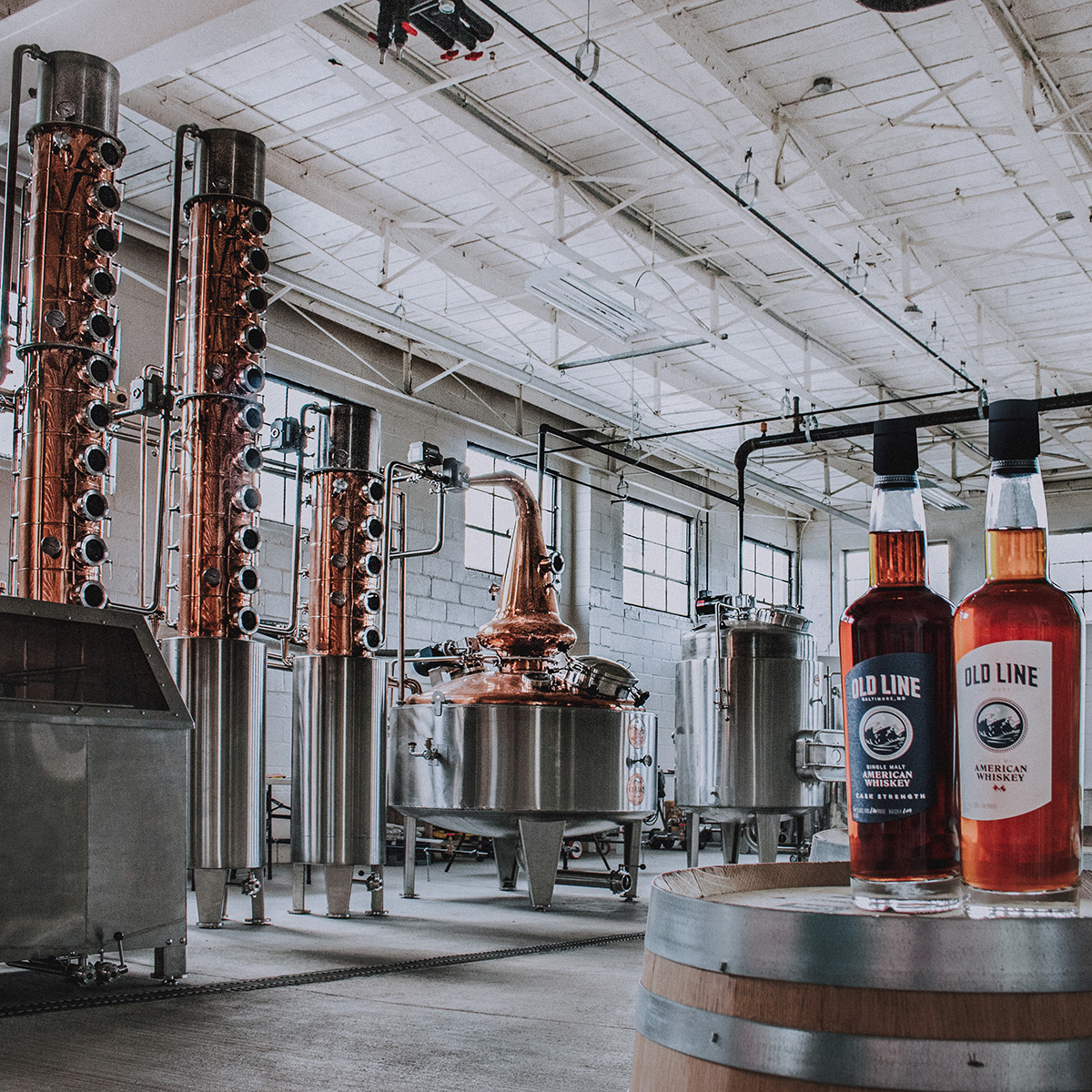 Old Line Distillery Baltimore Md Whiskey and Rum