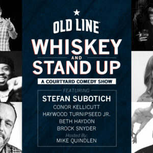 Whiskey and Stand Up Comedy At Old Line Spirits