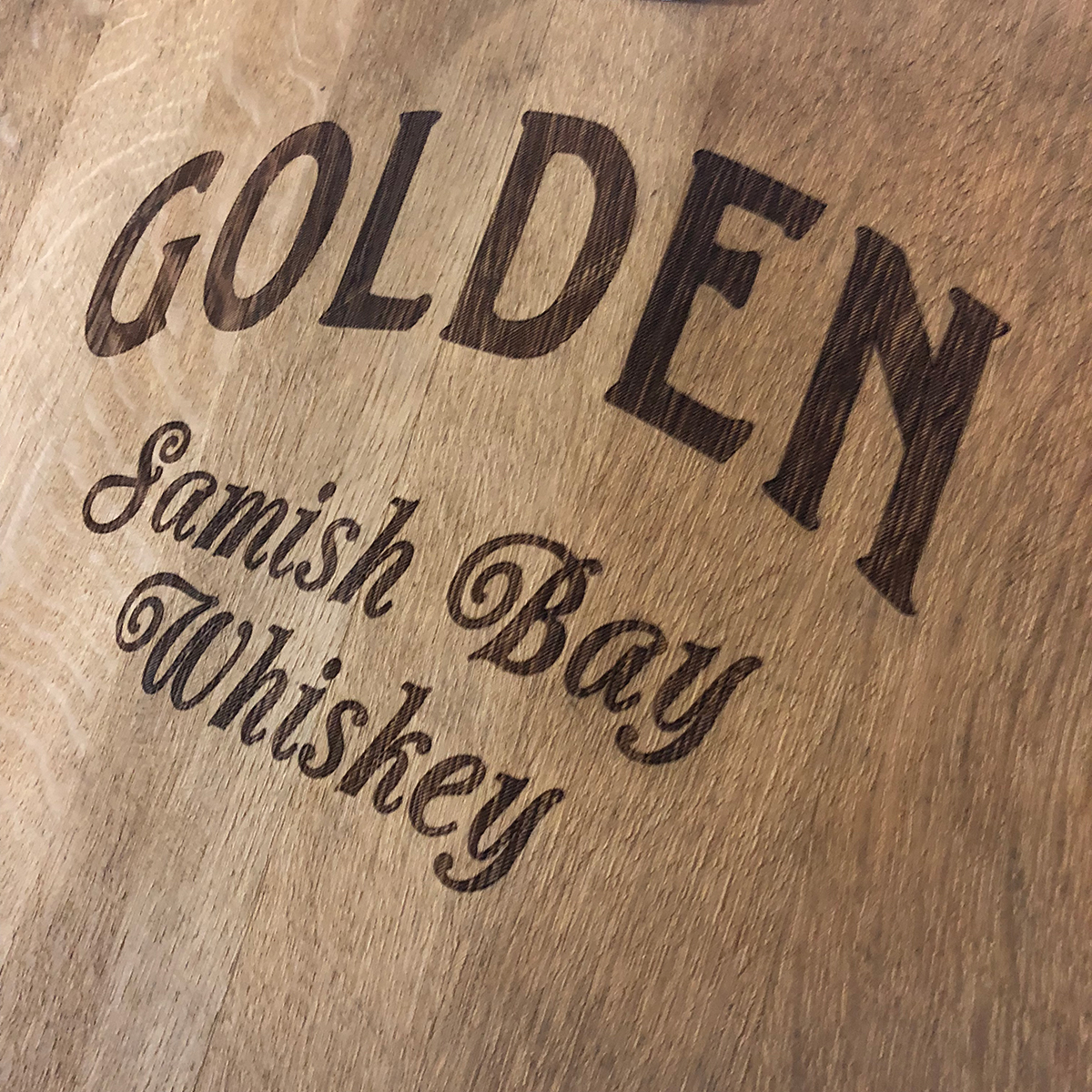 Golden Samish Bay Whiskey