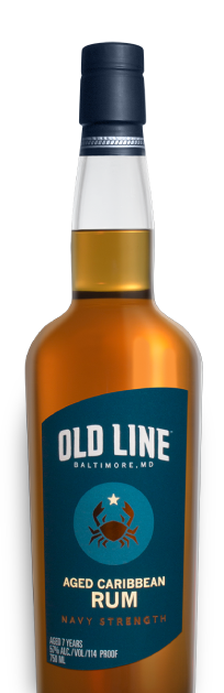 Old Line Spirits Aged Caribbean Rum Navy Strength