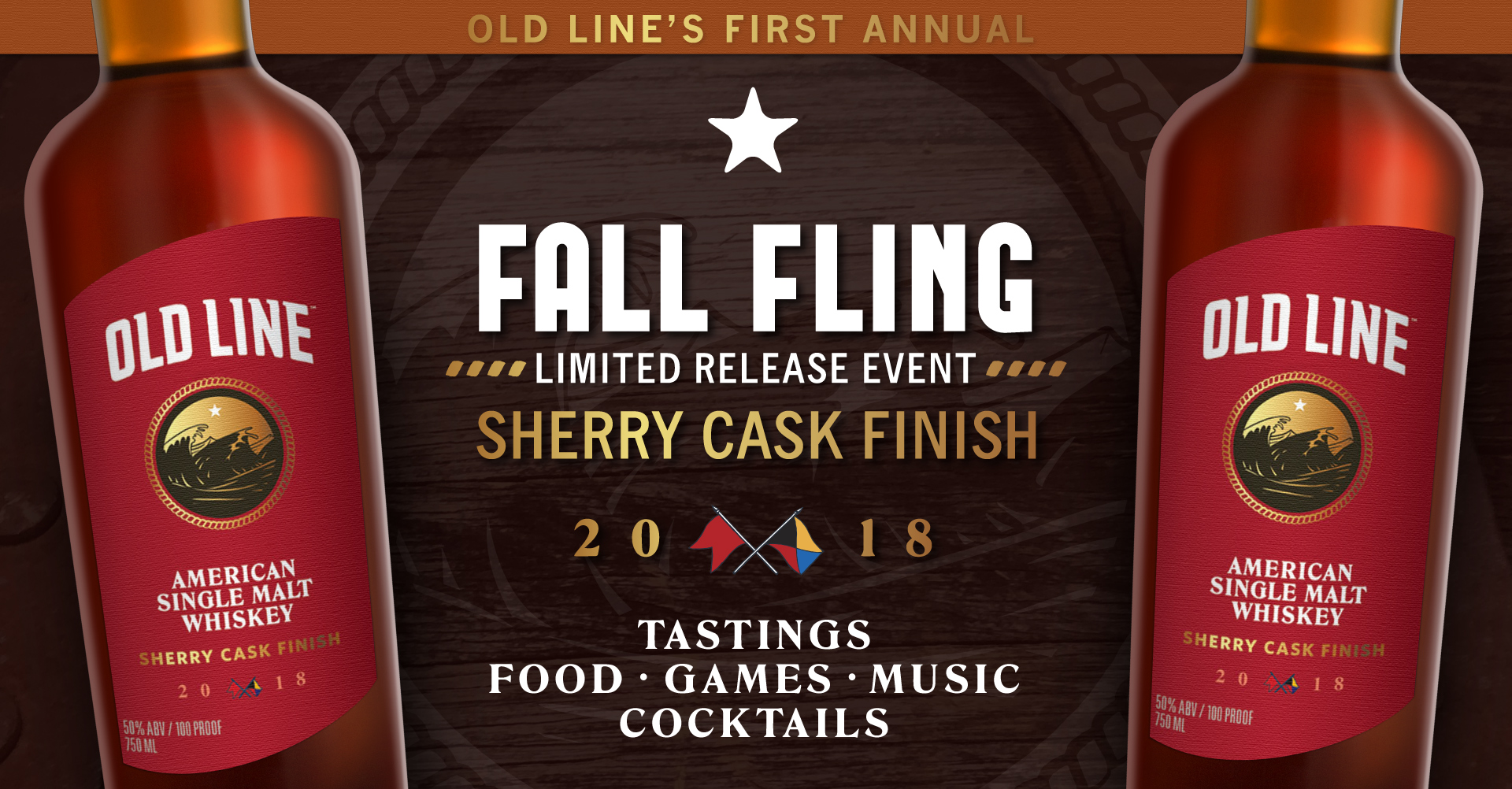 Old Line Spirits Sherry Event Graphic