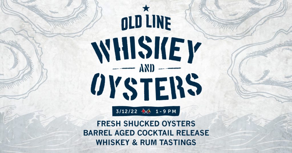 Whiskey and Oysters Old Line Spirits Distillery, Baltimore, Maryland