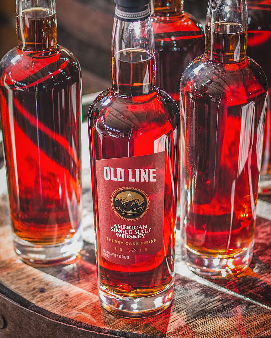 2018 Sherry Cask Finish Old Line American Single Malt