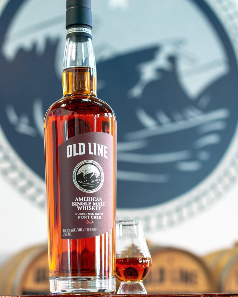 Old Line Spirits Port Cask Finish American Single Malt