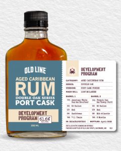 Old Line Port Cask Finished Rum Development Bottle