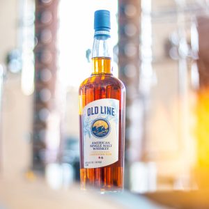 Old Line Spirits Double Oak Caribbean Rum Cask American Single Malt Whiskey