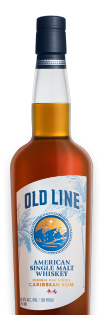 old line american single malt whiskey finished in caribbean rum casks