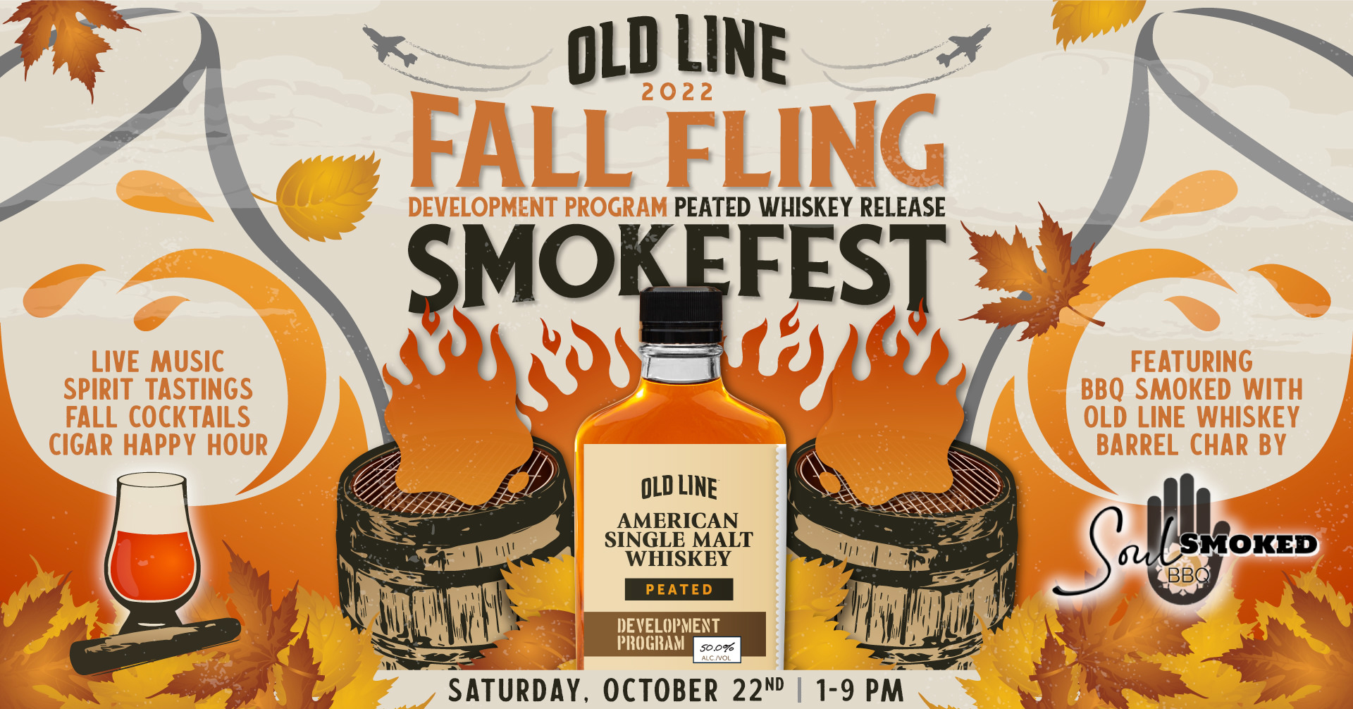 Old Line Fall Fling Facebook Event Graphic