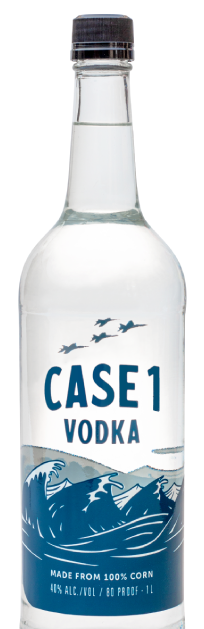 Old Line Case 1 Vodka Bottle