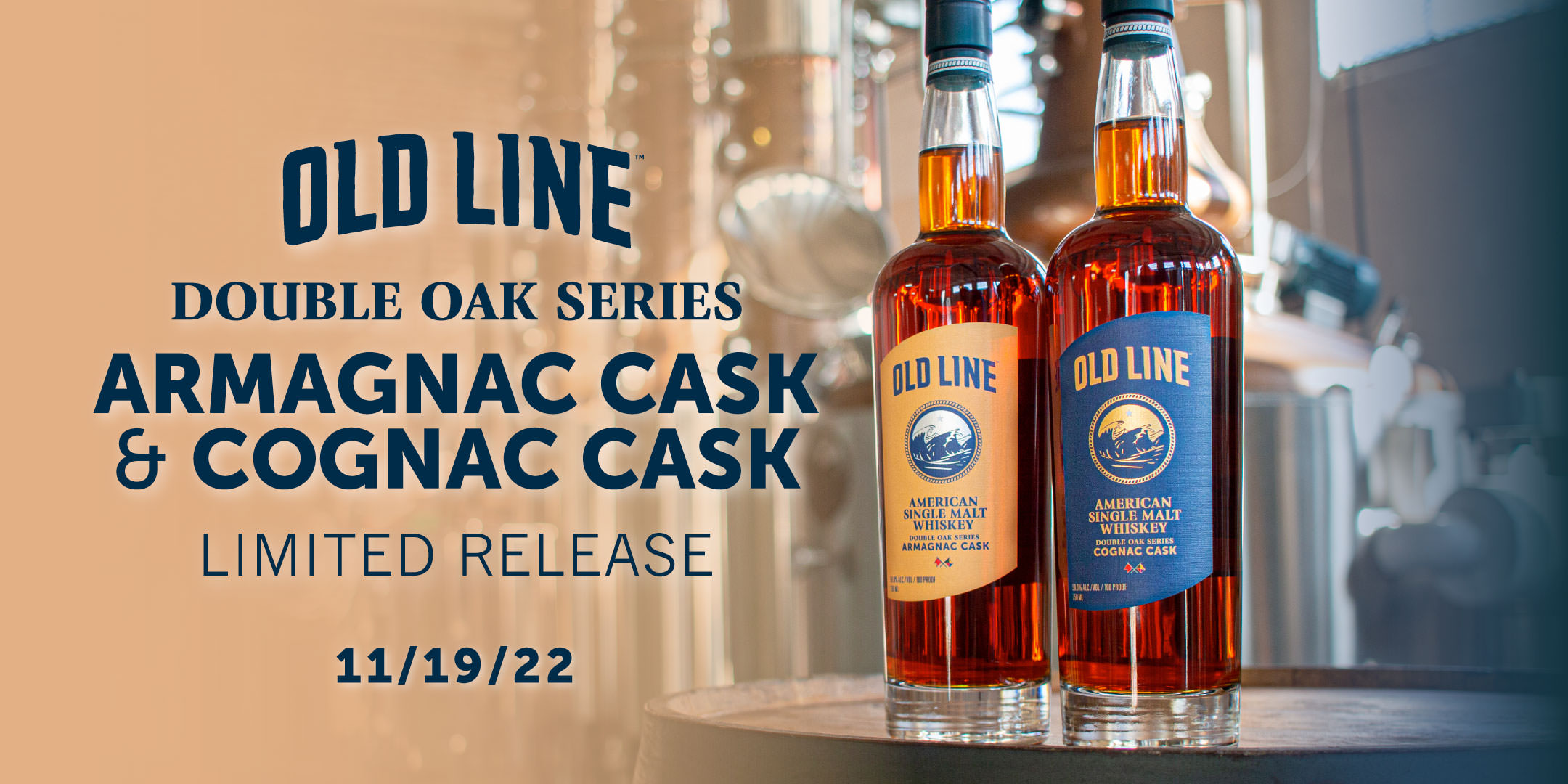 Old Line Double Oak Series Whiskey Release