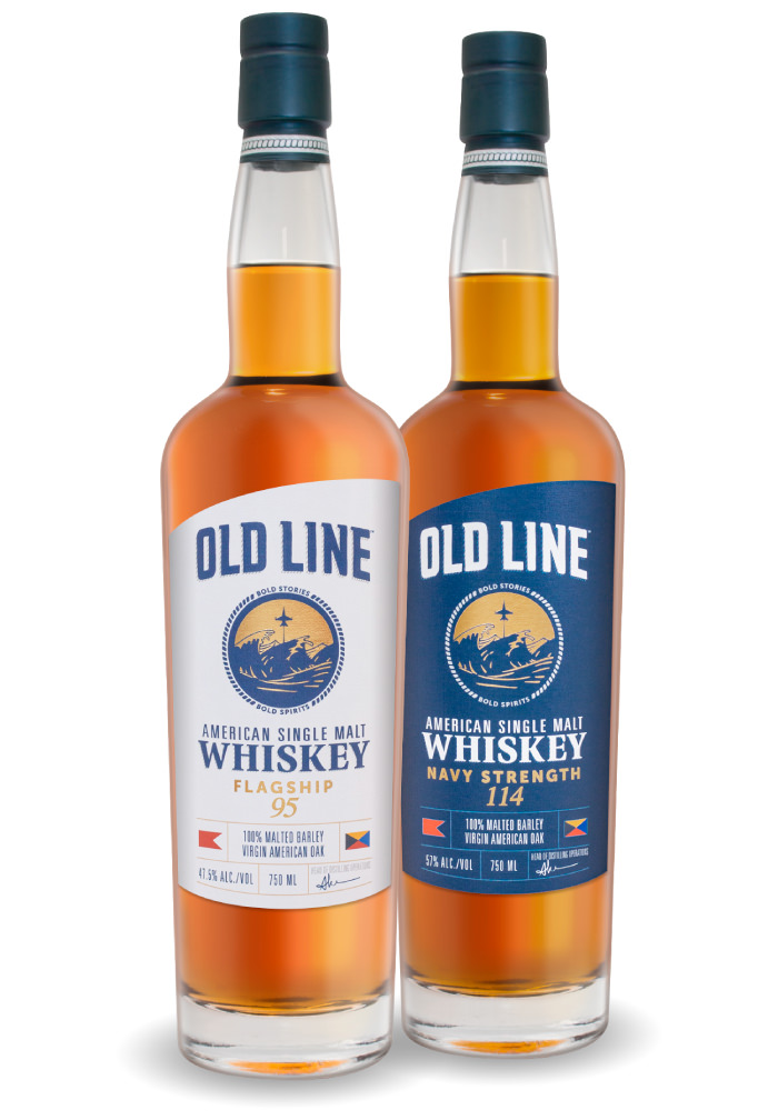 Old Line Flagship 95 Proof and Navy Strength 114 Proof ASM