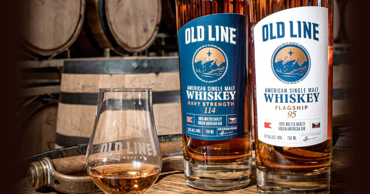 Old Line Flagship 95 and Navy Strength 114 American Single Malt