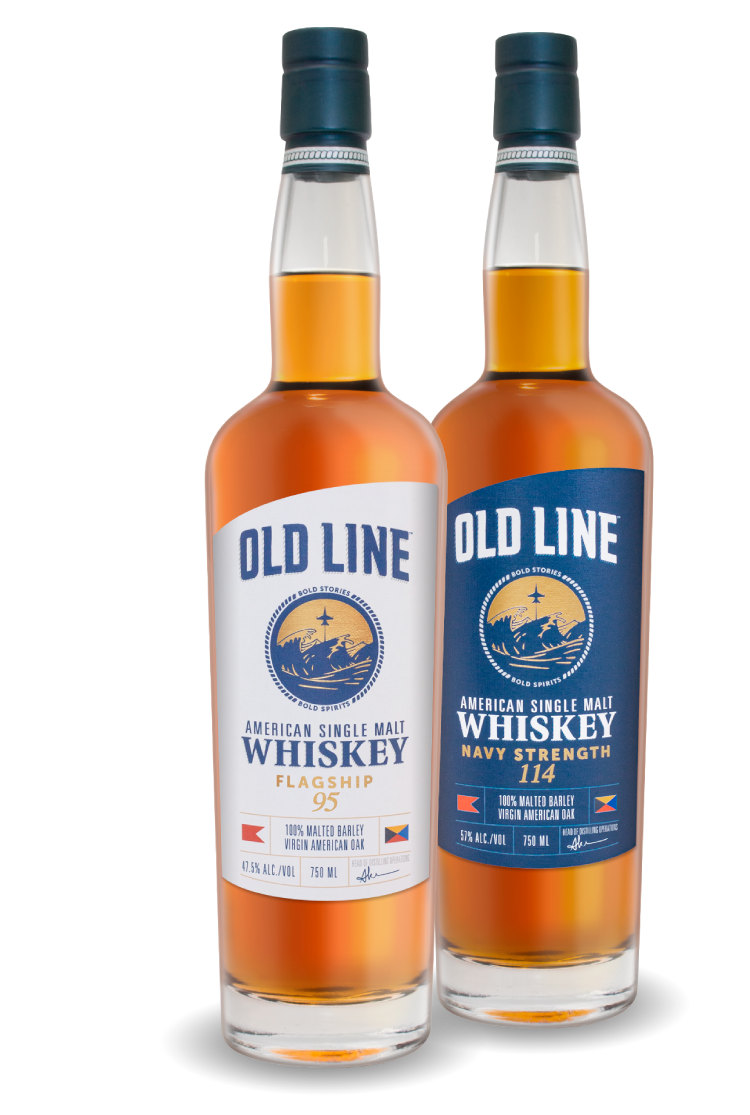 Old Line Flagship and Navy Strength Whiskey