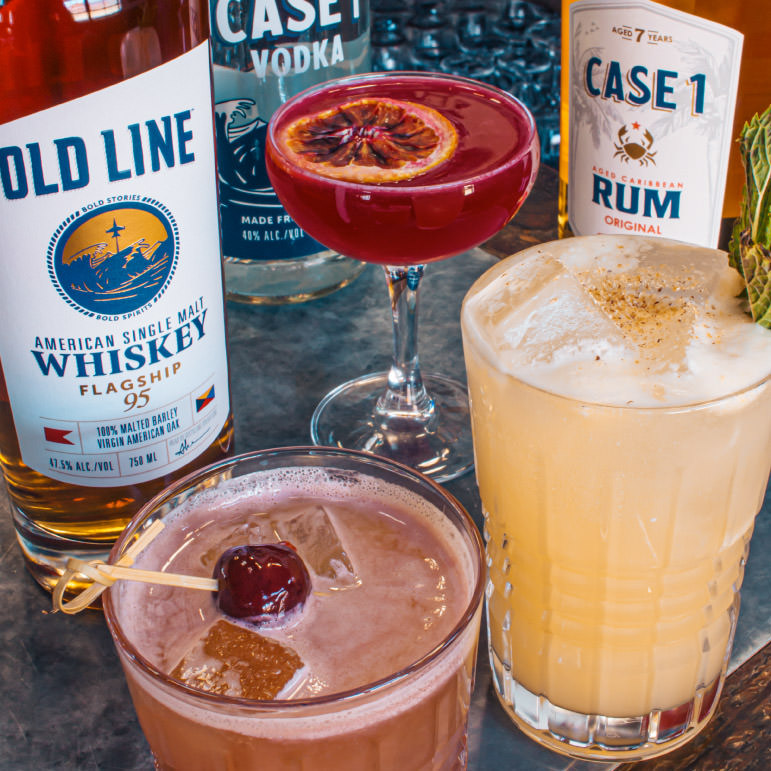 Old Line Spring Cocktails