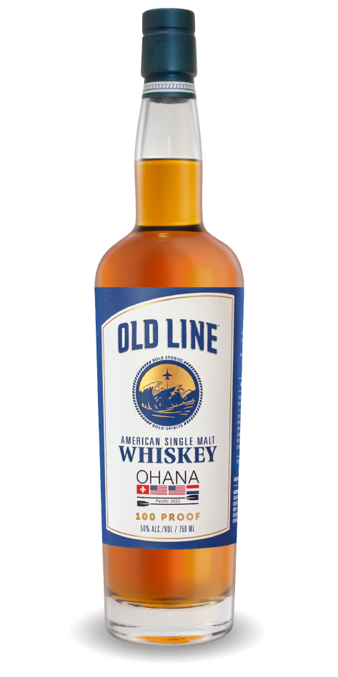 Old Line Ohana 2023 Whiskey Bottle