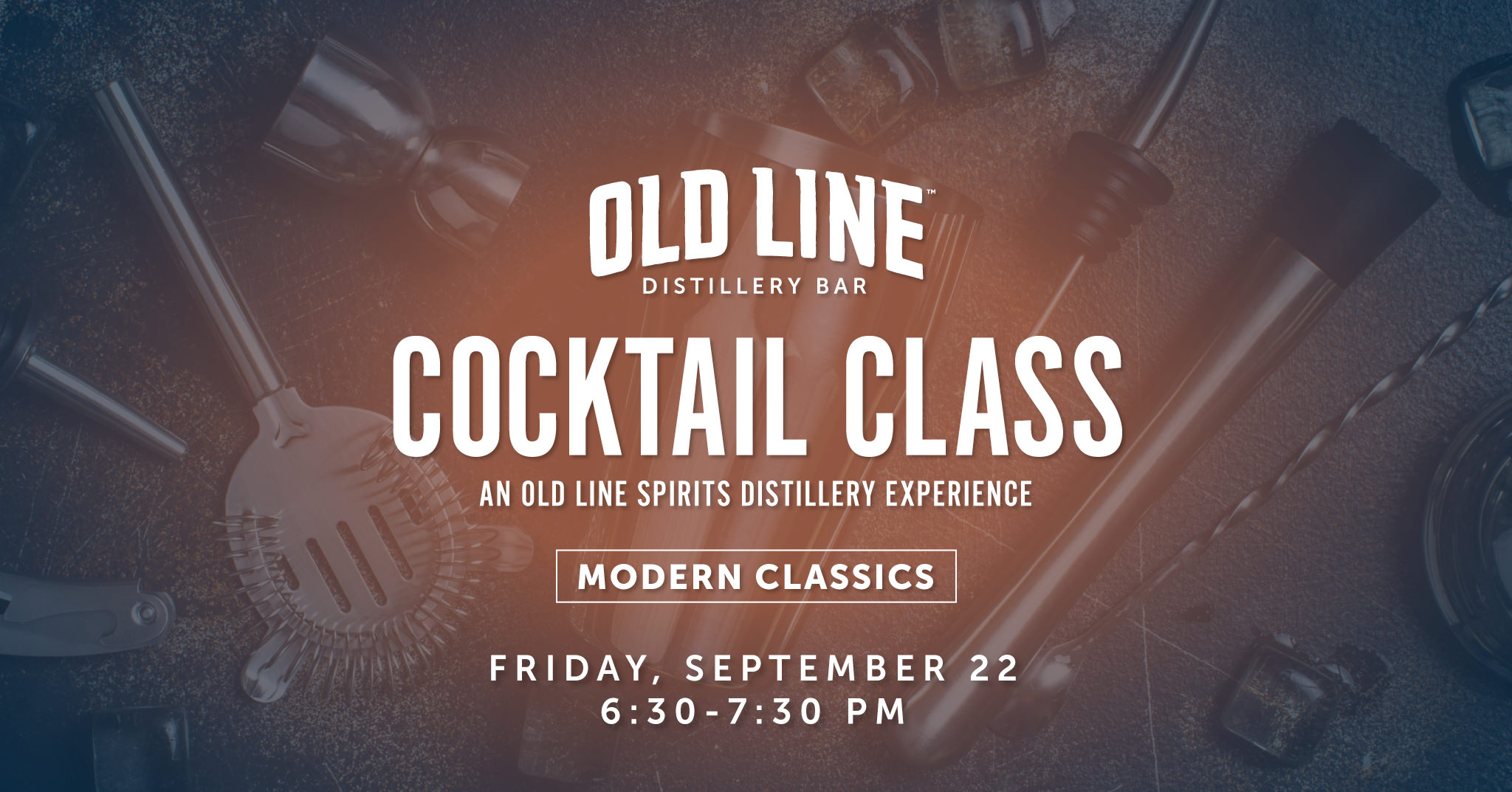 Old Line Cocktail Class Modern Classics