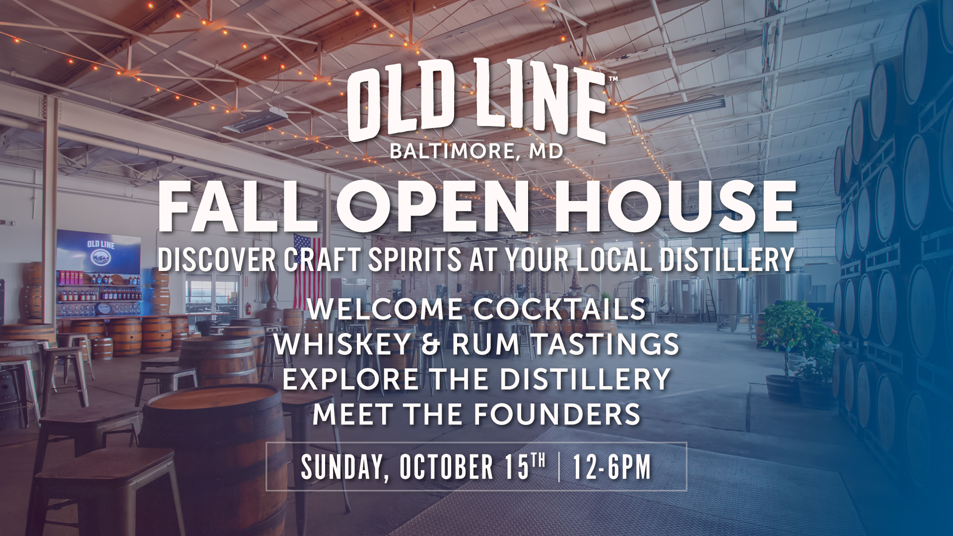 Old Line Spirits Fall Open House