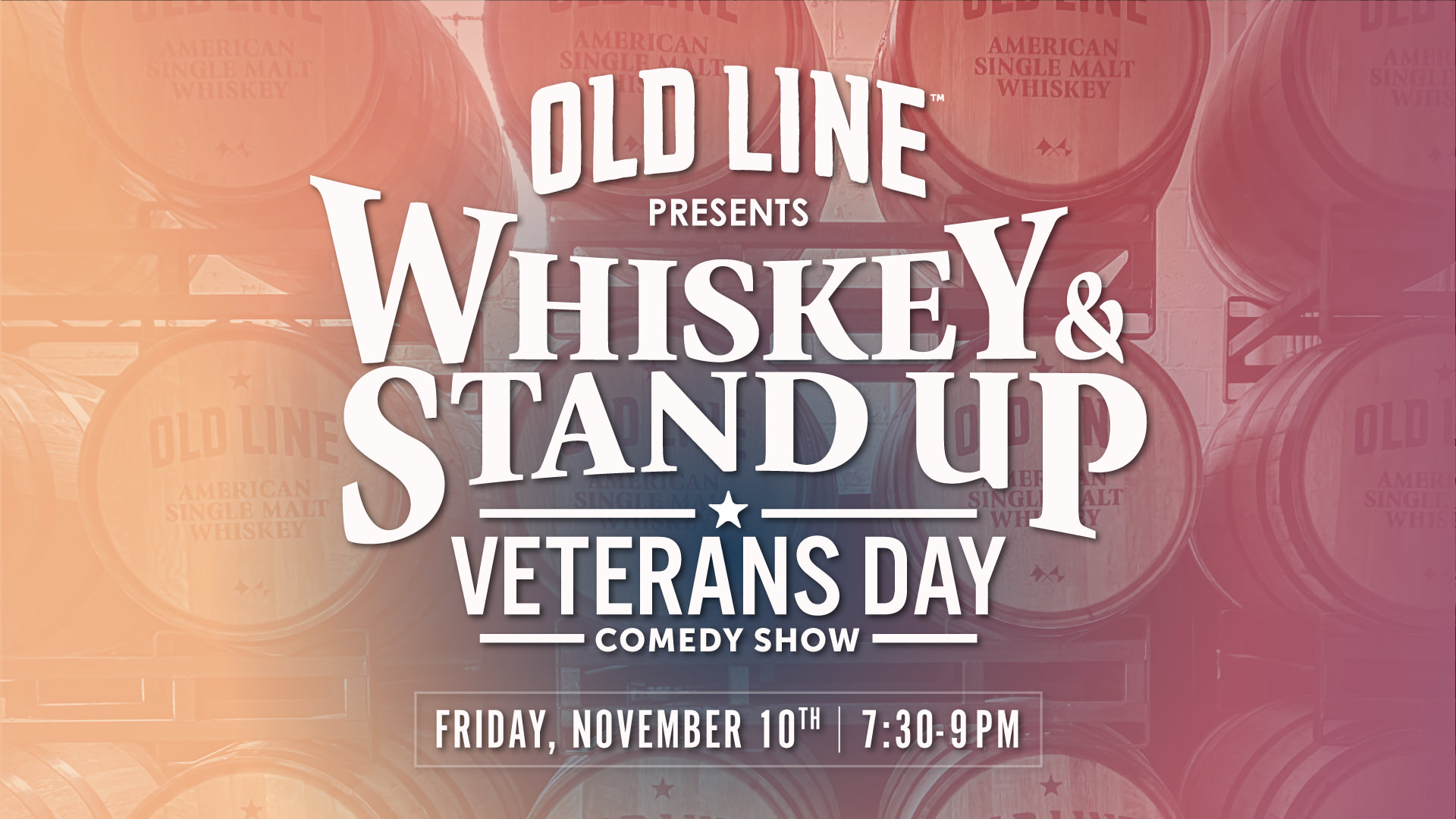 Old Line Spirits Veterans Day Comedy Show