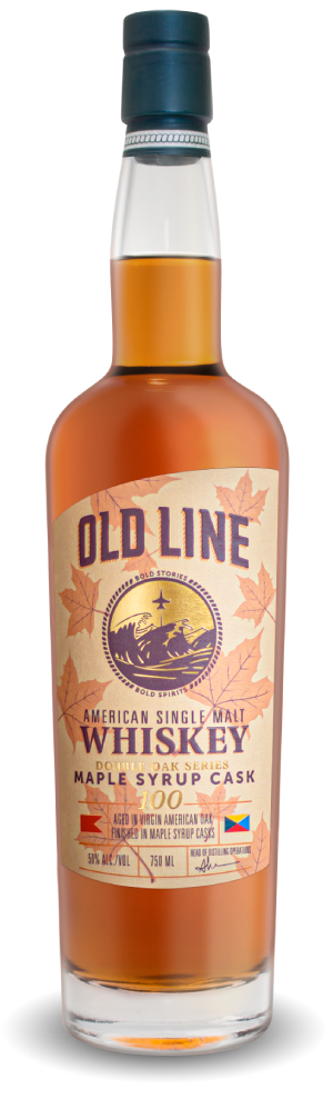 Old Line Spirits Maple Syrup Cask Finish American Single Malt Whiskey