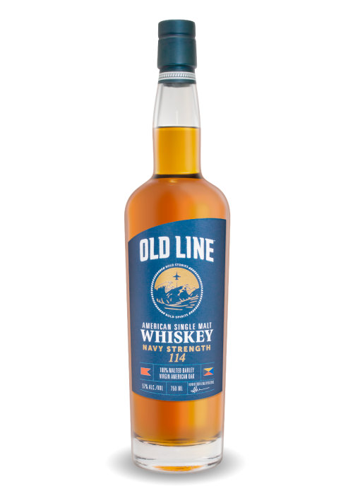 Old Line Navy Strength American Single Malt Whiskey