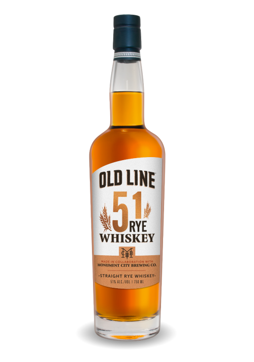 Old Line Spirits 51 High Malt Rye Whiskey