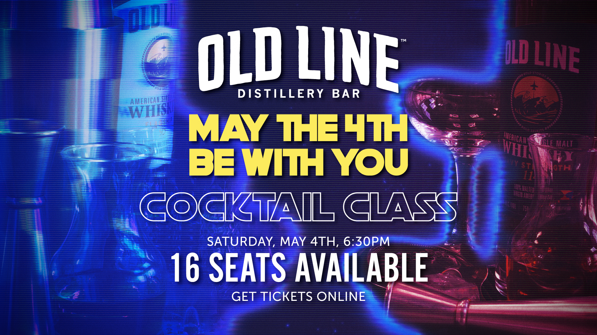 Old Line Spirits May The 4th Cocktail Class
