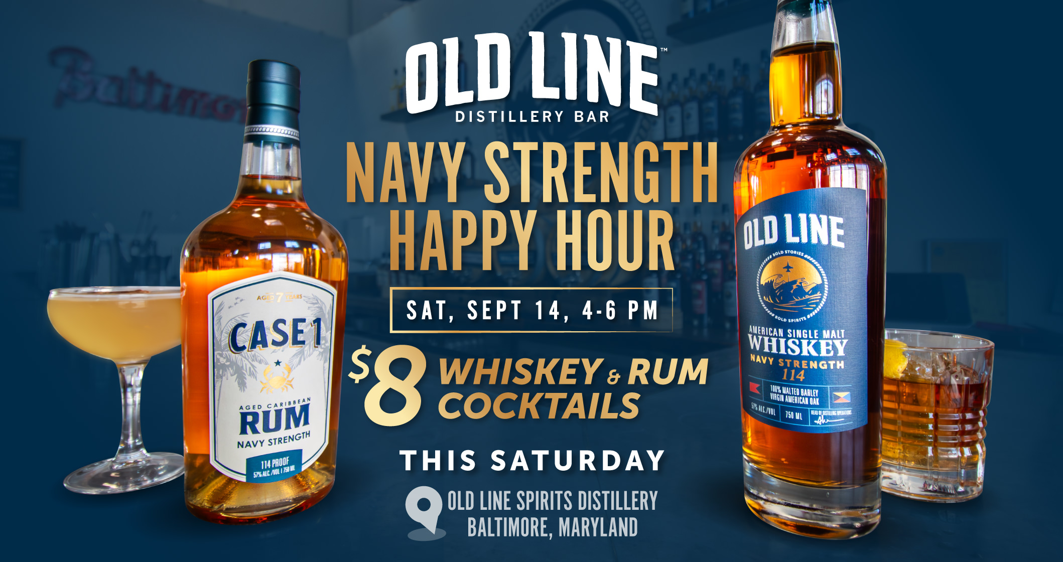 Old Line Navy Strength Happy Hour