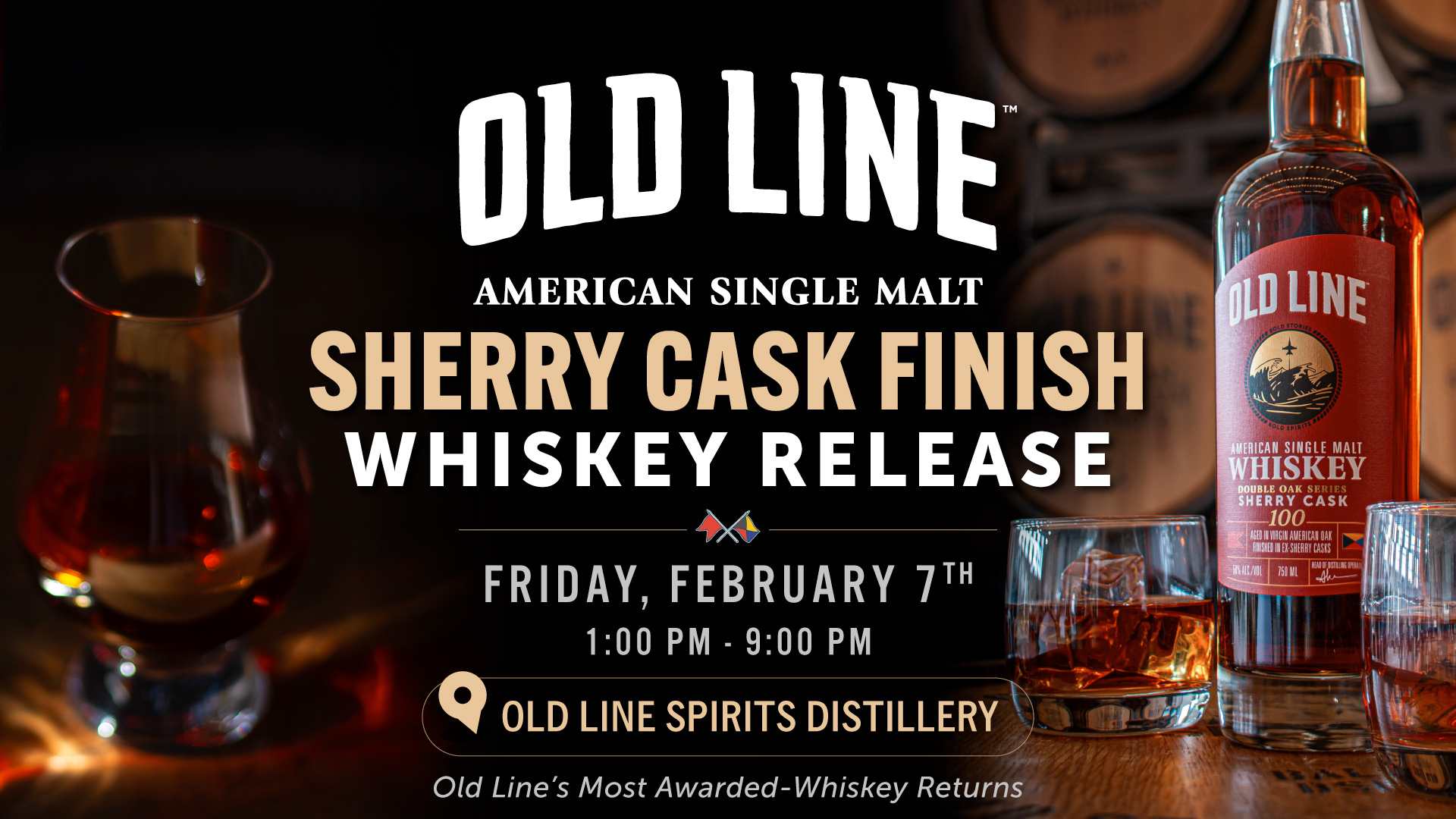 2025 Old Line Sherry Cask Finish Release