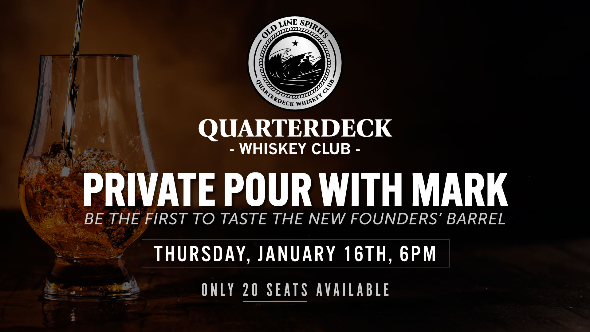 Old Line Spirits Private Pour With Mark