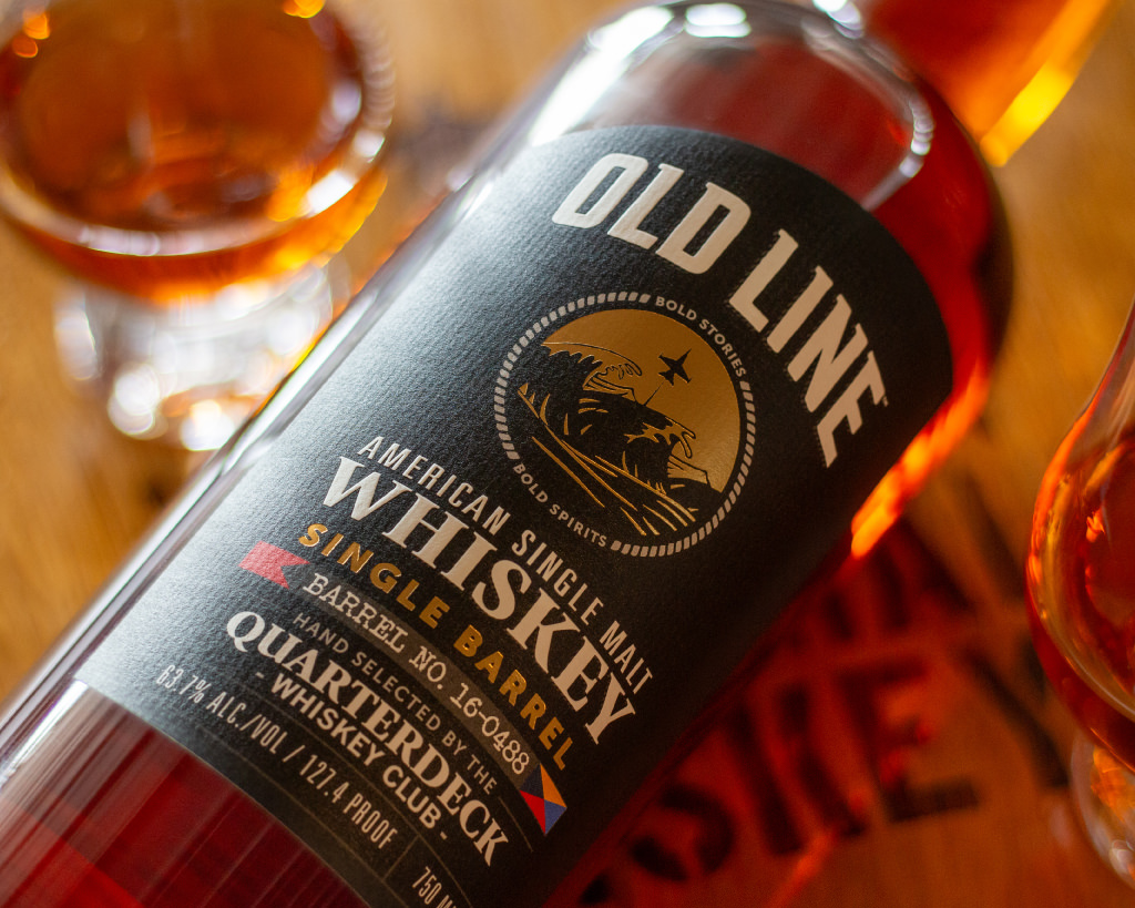 Old Line QWC Single Barrel 16-0488 Front Label Old Line QWC Single Barrel 16-0488 Front Label