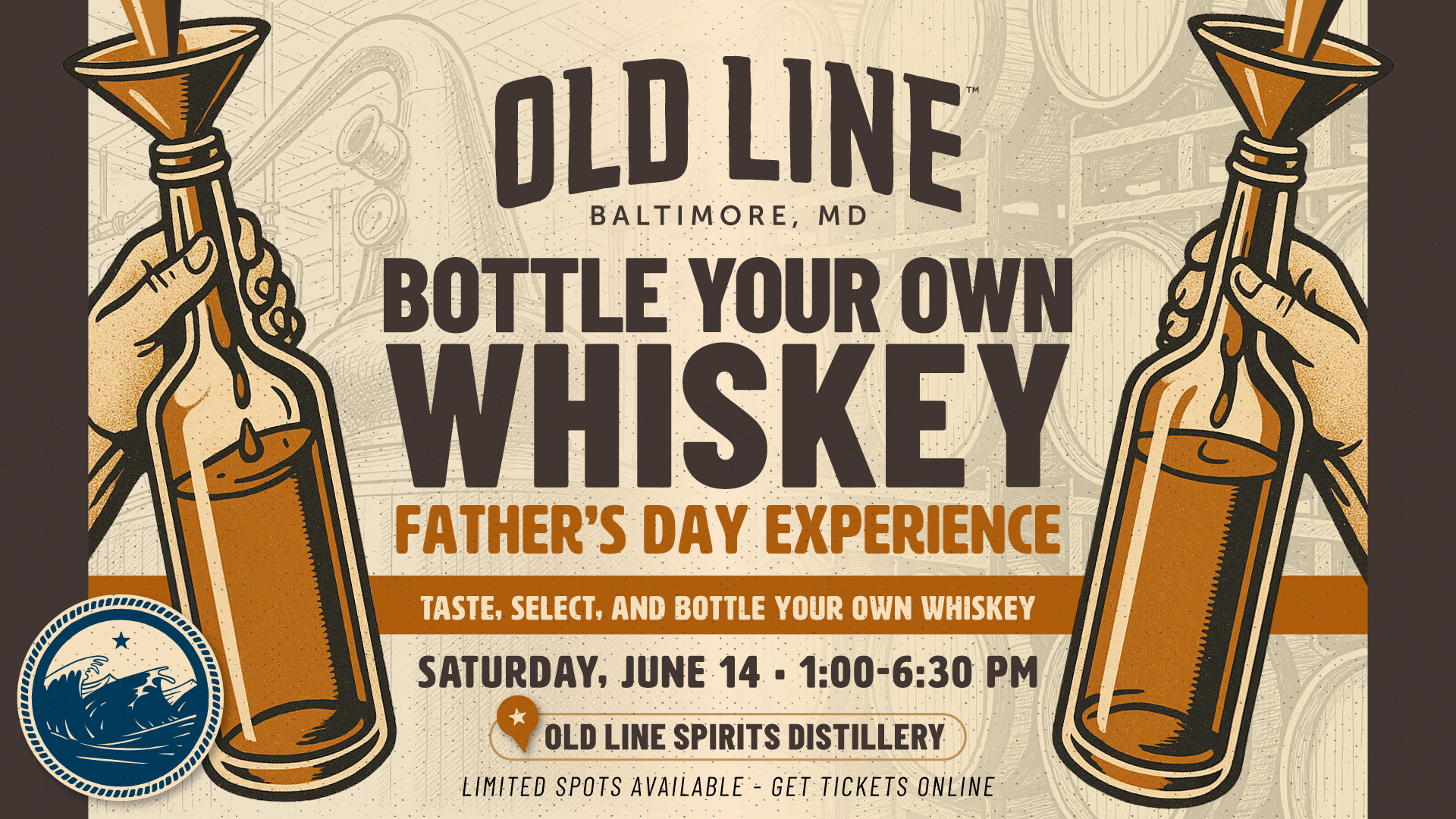 Old Line Father's Day Bottle Your Own Whiskey