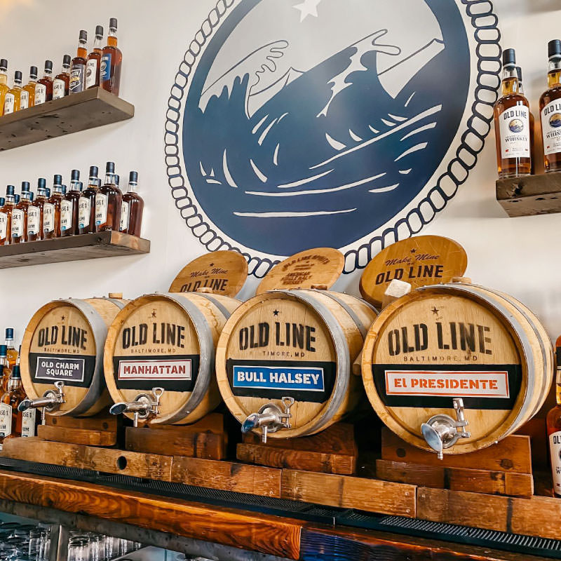 Old Line Barrel Aged Cocktails