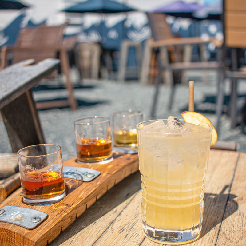 Old Line Courtyard Cocktails