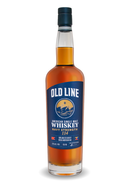 Old Line Navy Strength American Single Malt Whiskey