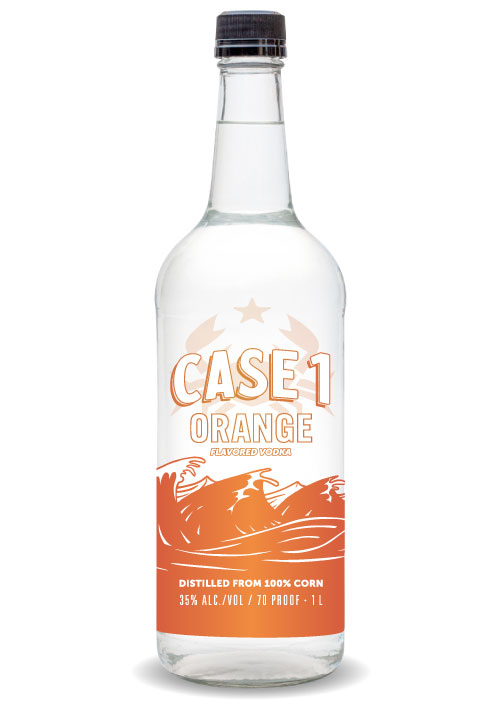 Case 1 Orange Maryland Vodka
