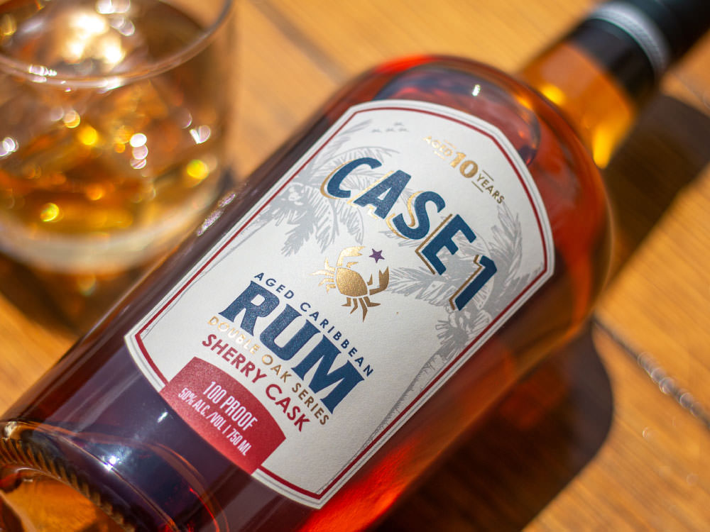 Case 1 Rum Sherry Cask Finish Front Label