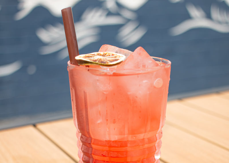 Echo Raspberry Mocktail
