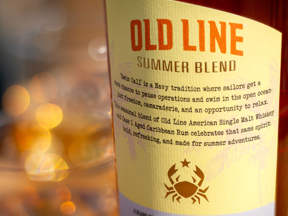 Old Line Swimcall Summer Blend Back Label Old Line Swimcall Summer Blend Back Label