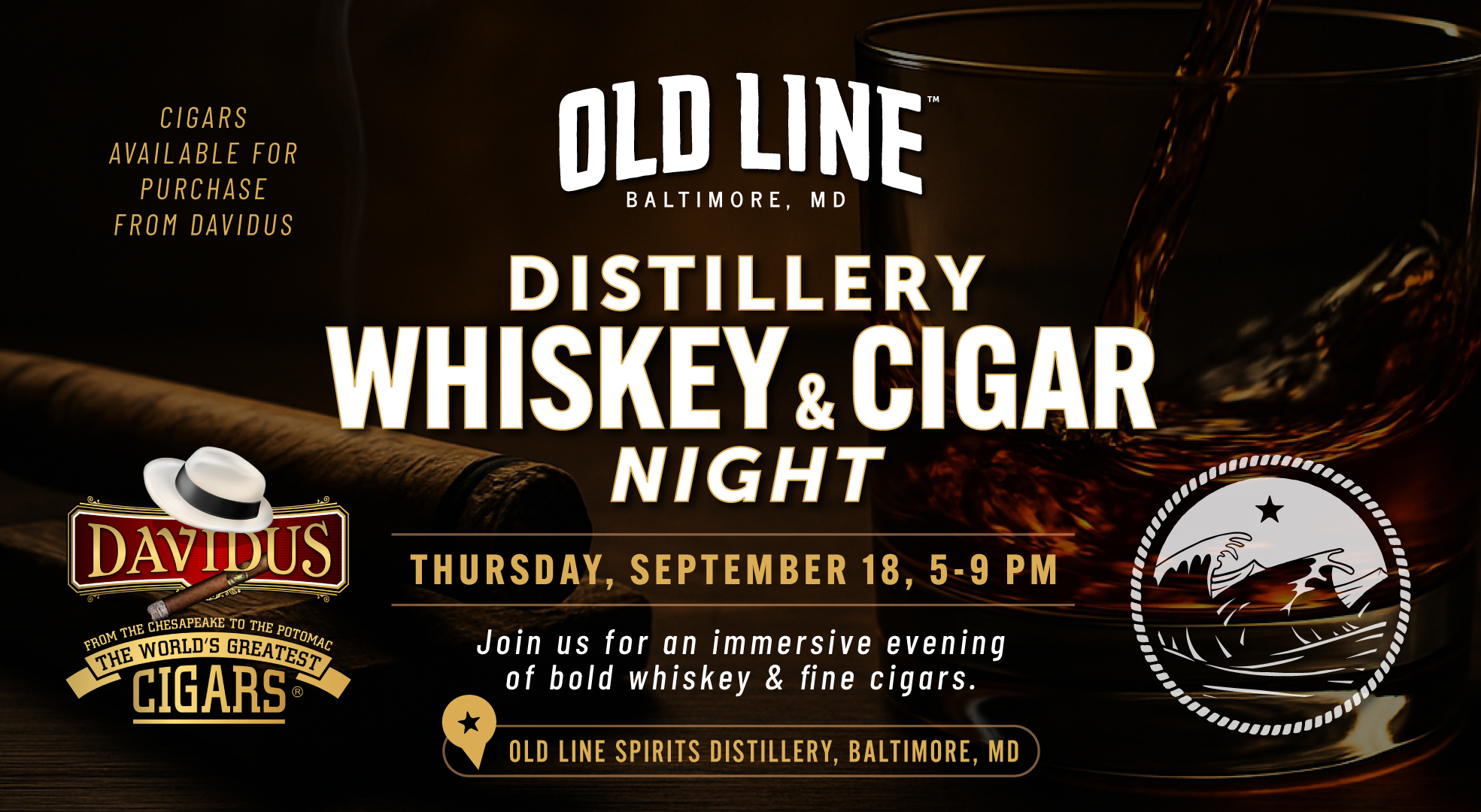 Cigar and Whiskey Night