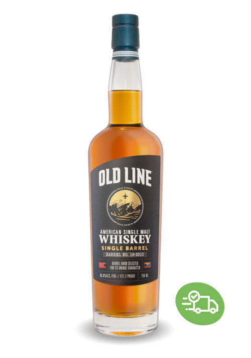 Old Line Single Barrel American Single Malt Whiskey