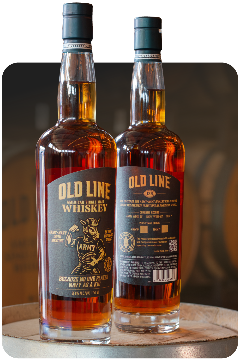 Army Commemorative Edition American Single Malt Whiskey