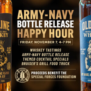 Old Line Army Navy Bottle Release Happy Hour