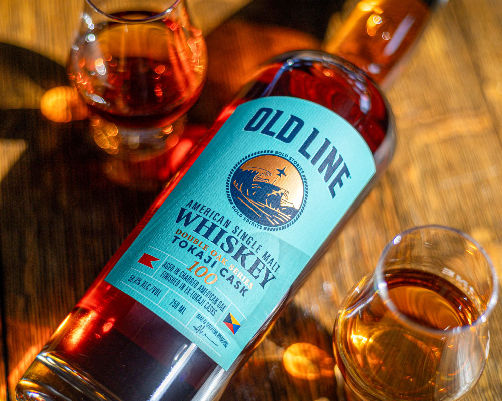 Old Line Tokaji Cask Finish-American Single Malt Front Label