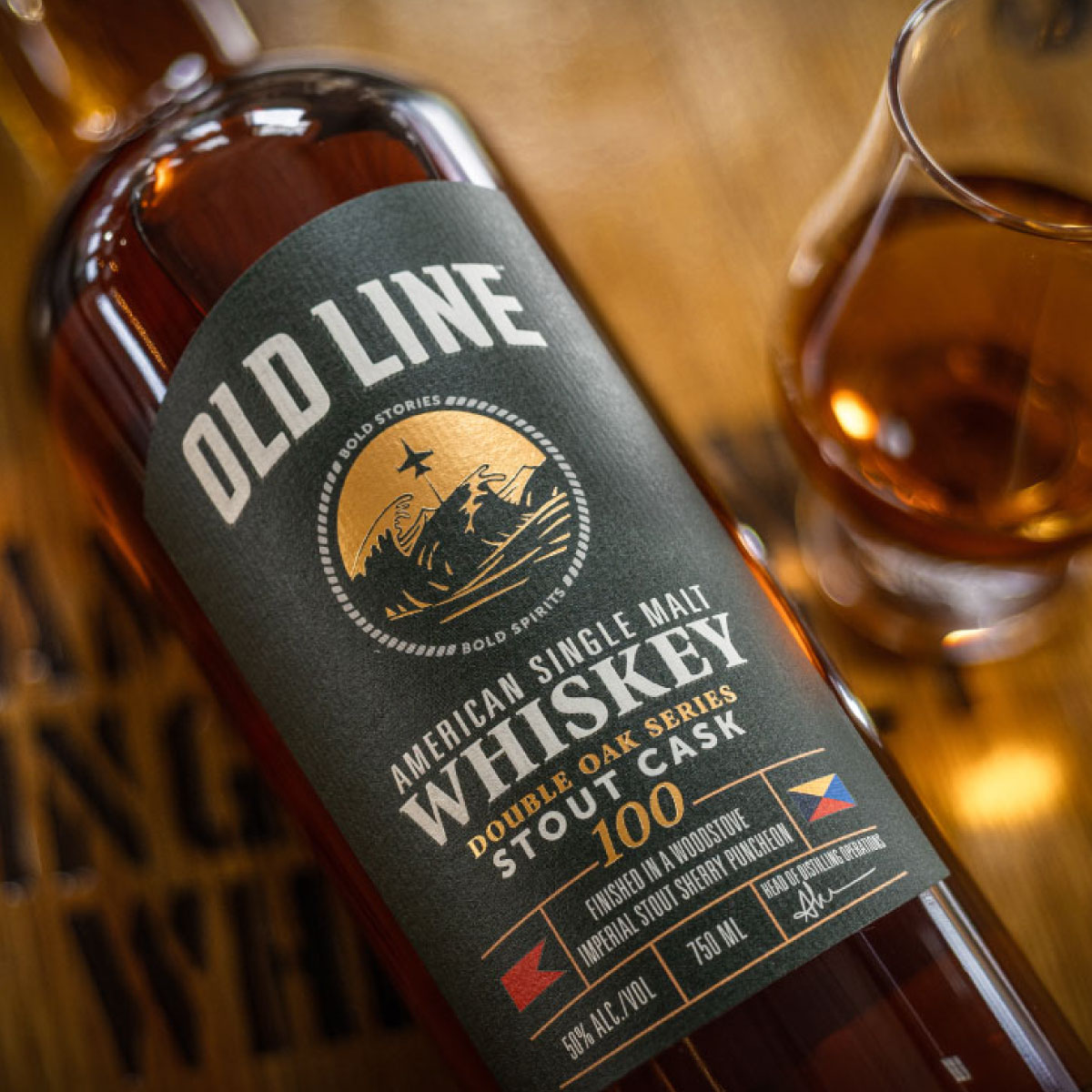 Old Line Stout Cask Finish American Single Malt