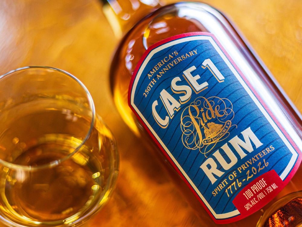 Case 1 Pride Of Baltimore Rum Front Label