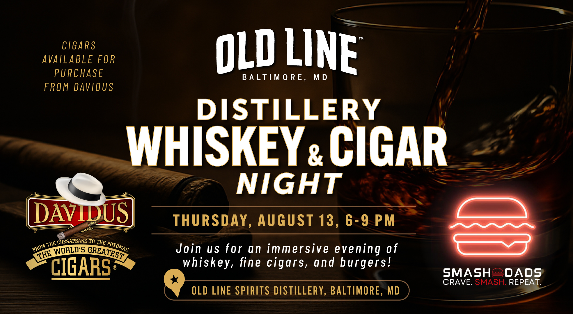August Whiskey and Cigar Night