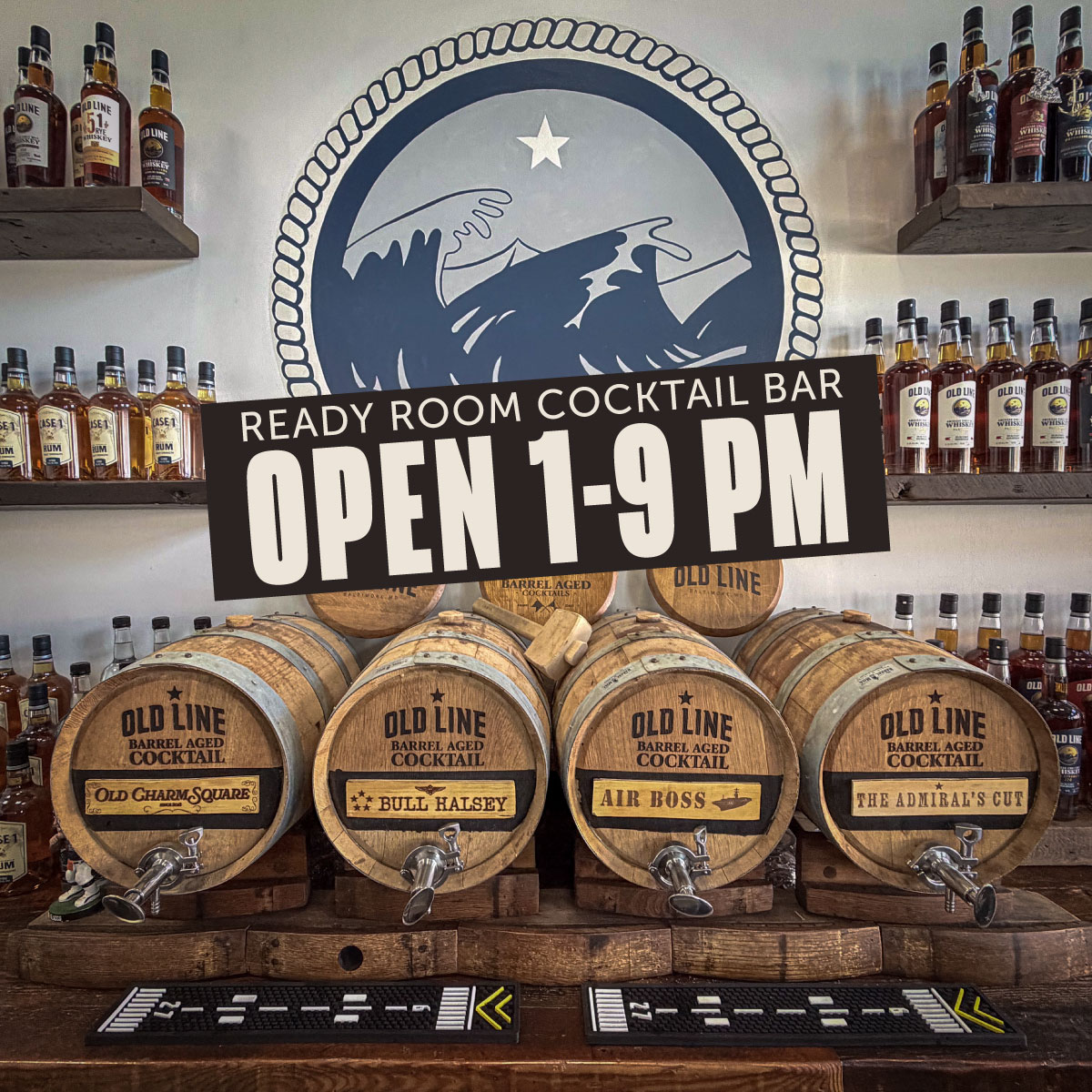 Ready Room Bar Open 1-9pm
