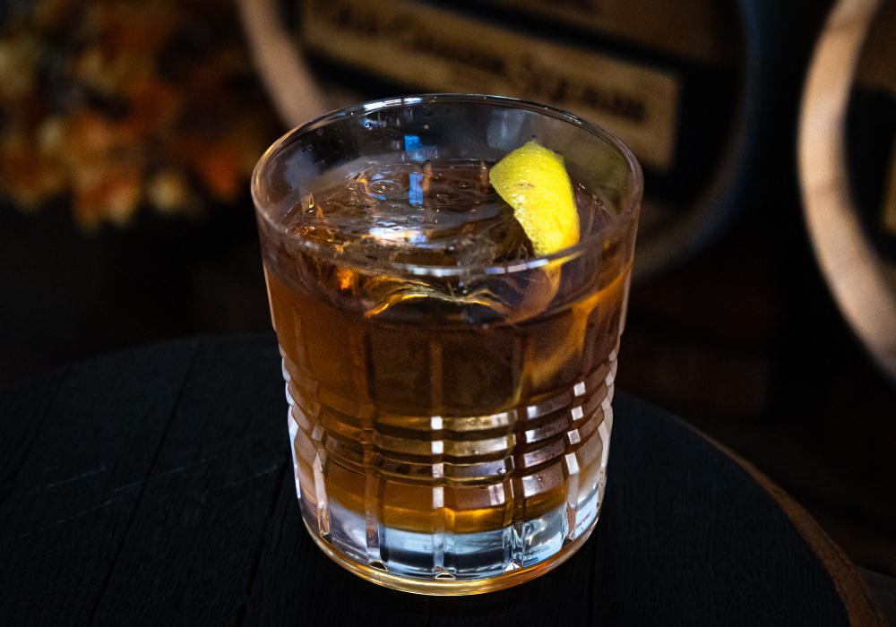 Old Line Barrel Aged Cocktail Old Charm Square Old Line Barrel Aged Cocktail Old Charm Square
